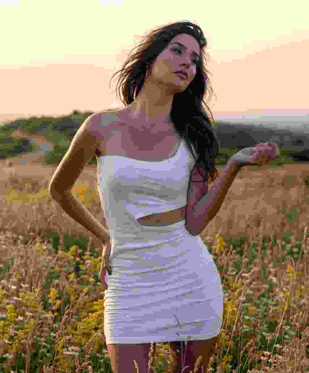 Off Shoulder Mini Dress